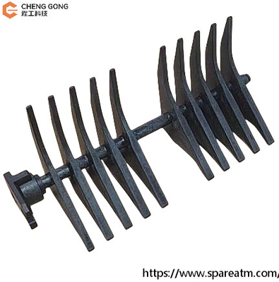 497-0517268-218 Fujitsu GSR50 Plataforma Guía de plástico Fujitsu Máquina de cajeros automáticos piezas de repuesto Nuevo original