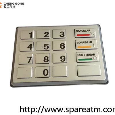 Original ruso EPP5 teclado ATM piezas de repuesto 49-216686-000E